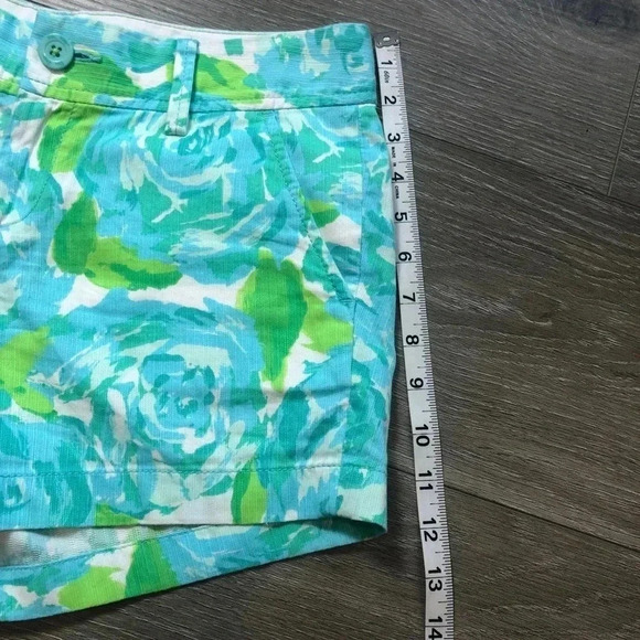 Lilly Pulitzer The Callahan Short Poolside Blue Size 2 - Picture 8 of 11